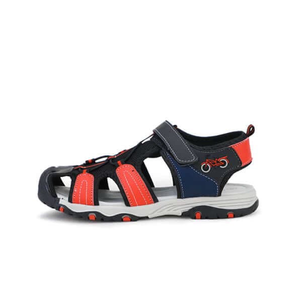 BLACK TREKKERS SANDALS