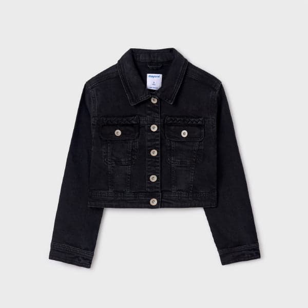 BLACK DENIM JACKET Image