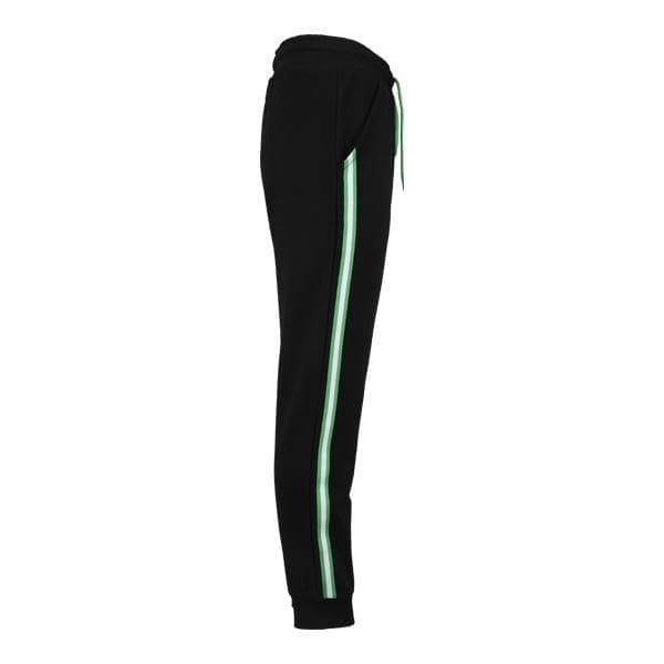 BLACK JOGGERS WITH SIDE TAPES