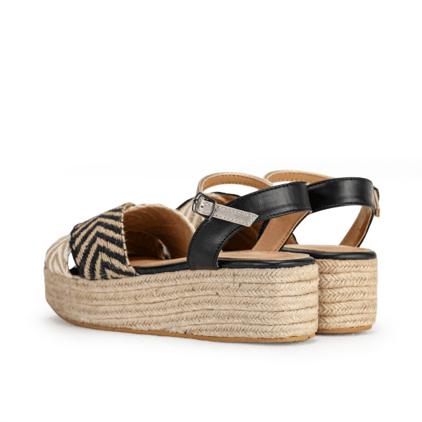BEIGE WEDGE SANDALS