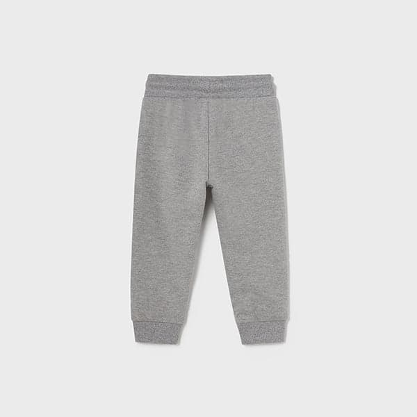 GREY CUFFED FLEECE JOGGERS