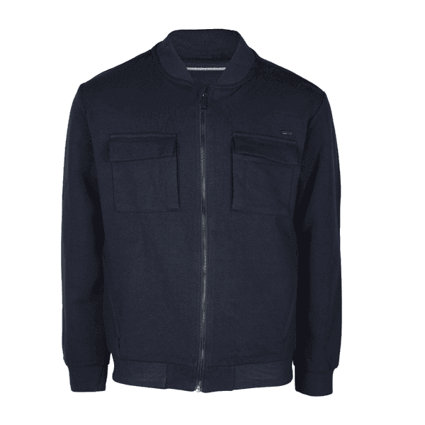 NAVY/BLUE VERSITY JACKET Image