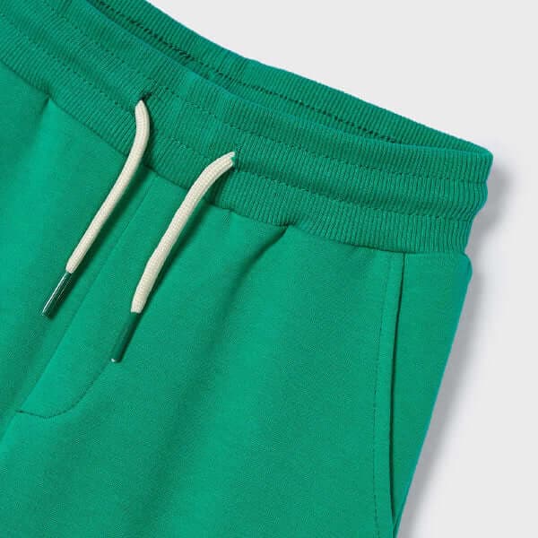 GREEN CUFFED JOGGERS