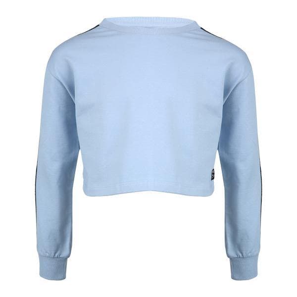 BLUE L/S 'NEVER GIVE UP' STRIP SWEATER Image