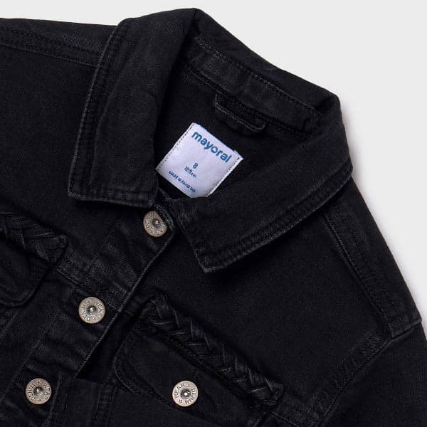 BLACK DENIM JACKET