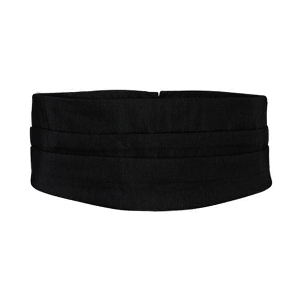 BLACK CUMMERBUND