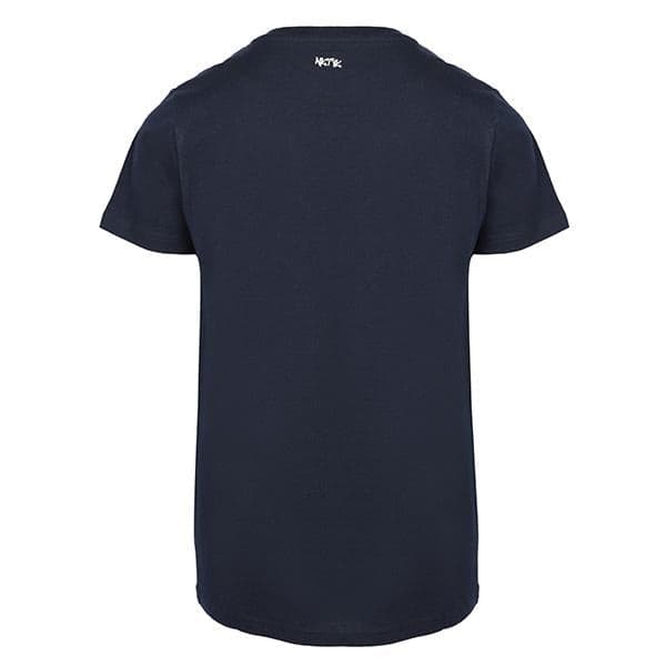 NAVY S/S SKATER PRINT T-SHIRT