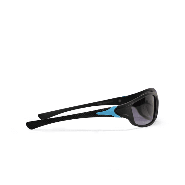 BLACK/SKY BLUE FRAME SUNGLASS