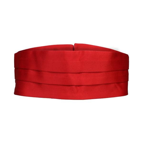 RED CUMMERBUND