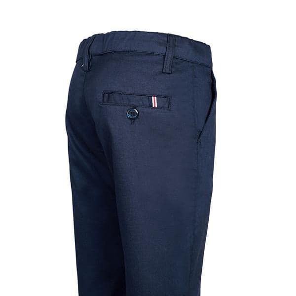 NAVY BASIC CHINOS TROUSER