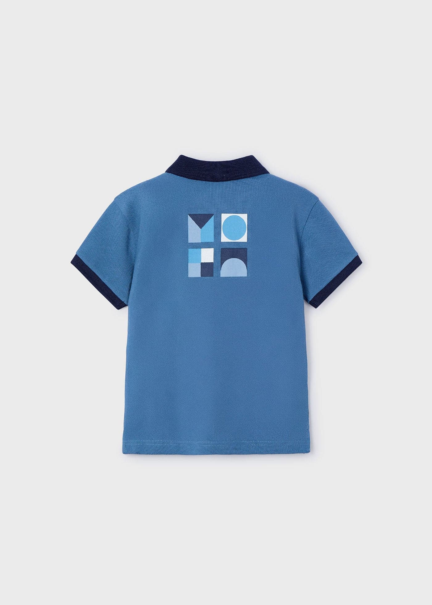 BLUE S/S POLO T-SHIRT
