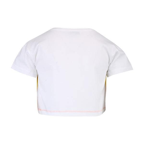 WHITE S/S HORIZON PRINT TSHIRT