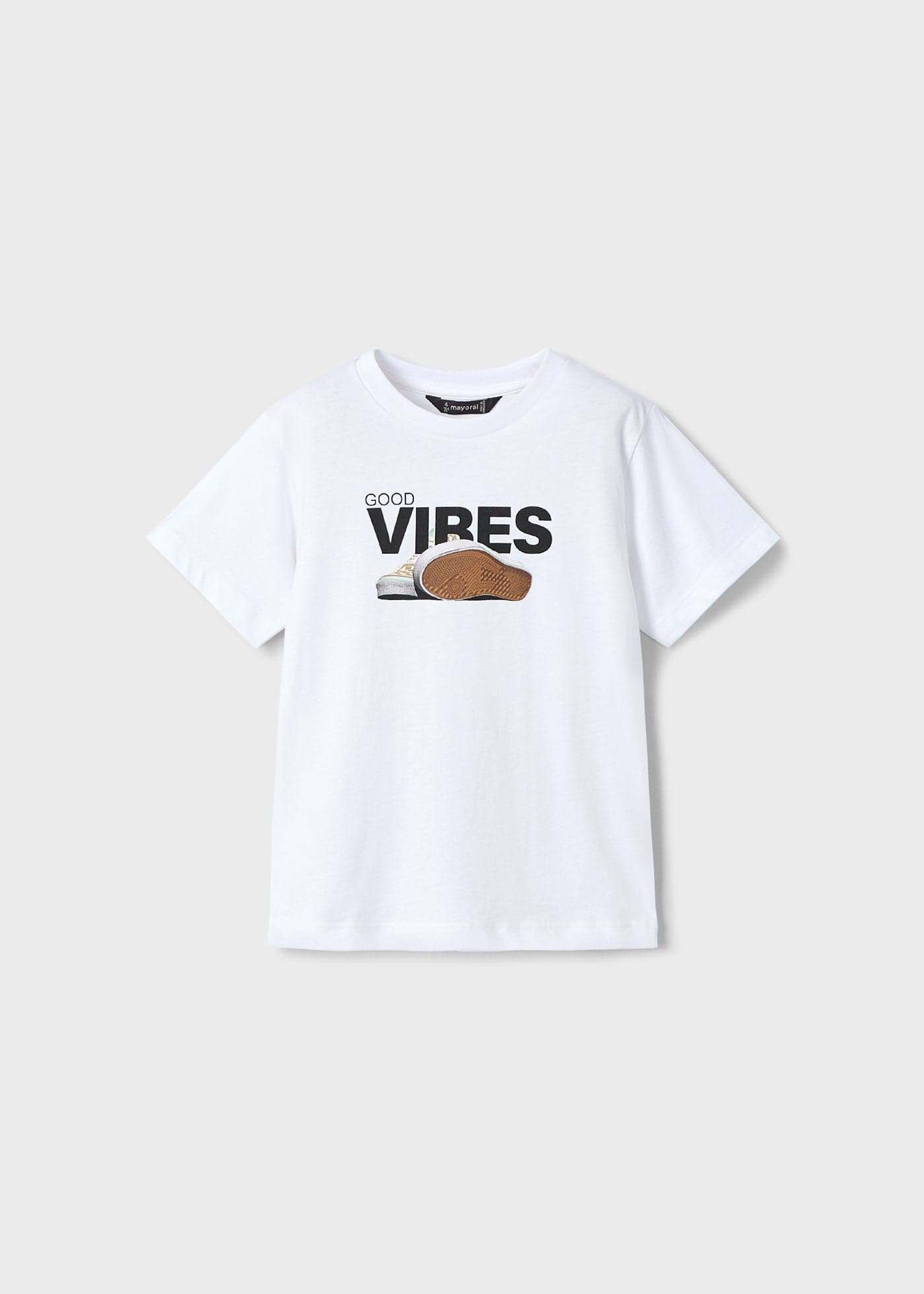 WHITE PRINT S/S T-SHIRT Image