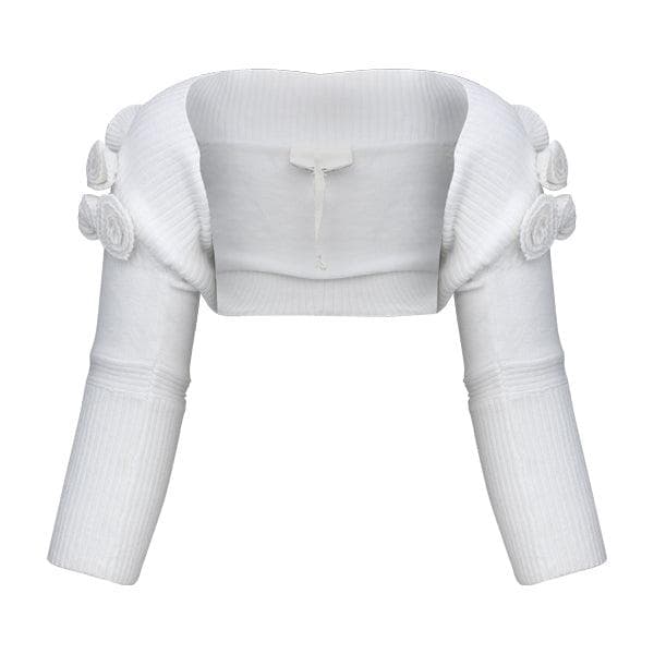 WHITE BABY BOLERO TOP Image