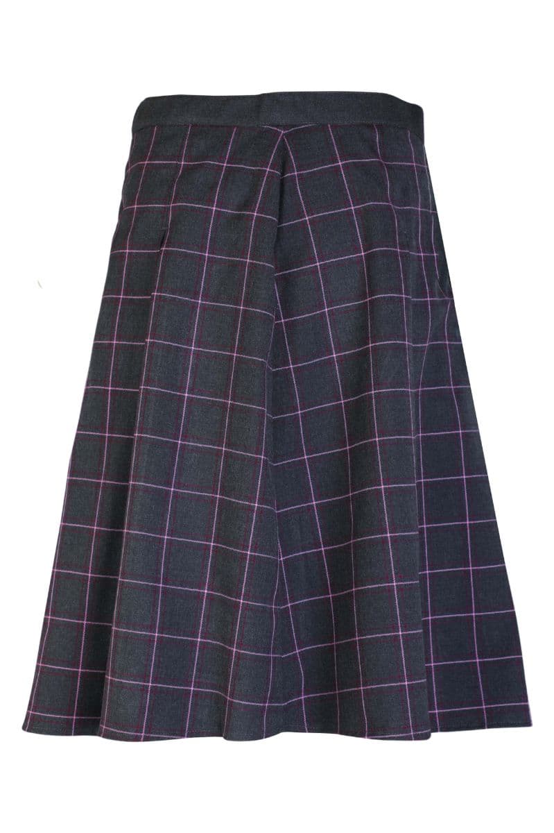 GREY CHARTER HOUSE PLEATED SKIRT Image