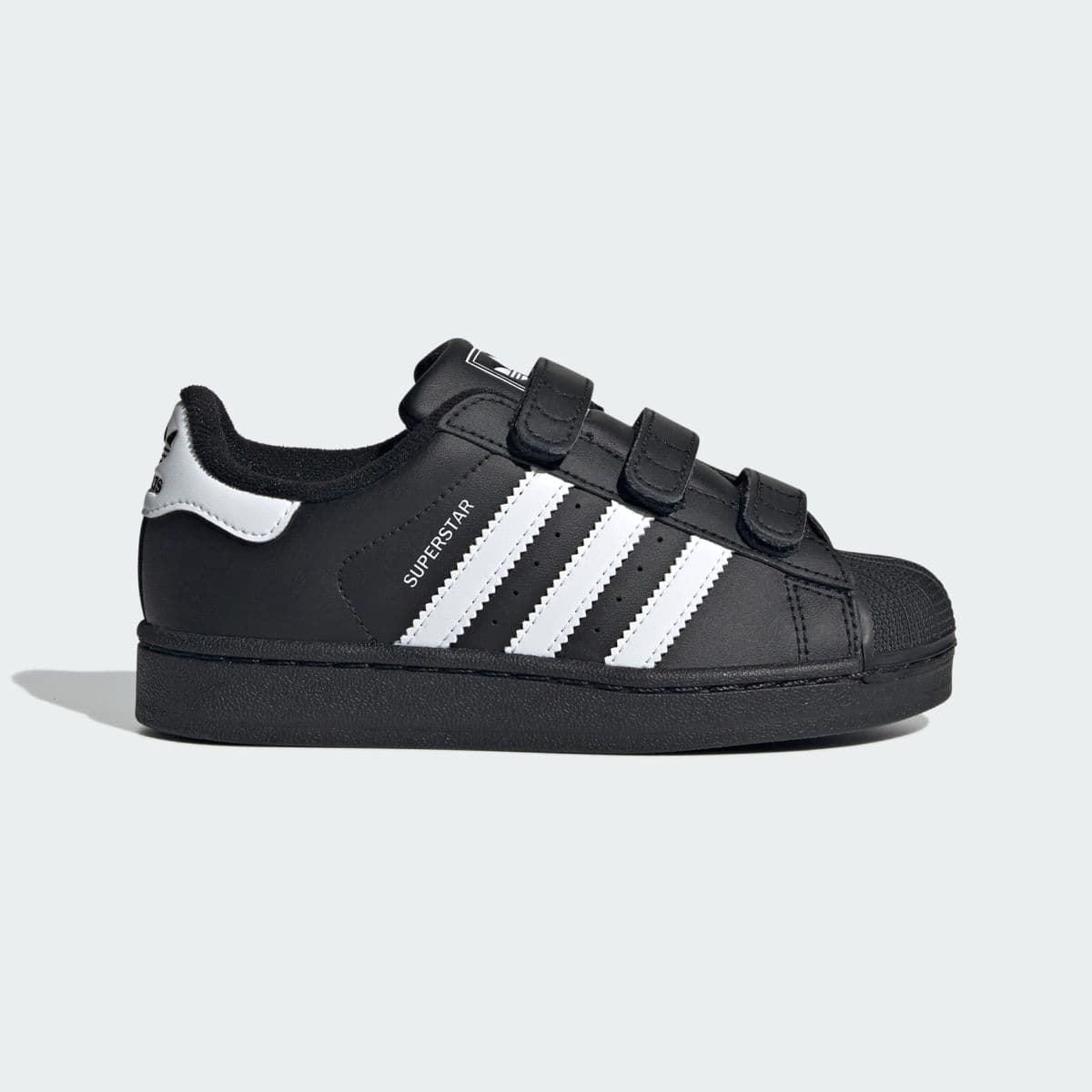 SUPERSTAR II COMFORT CLOSURE SHOES BLACK/WHITE