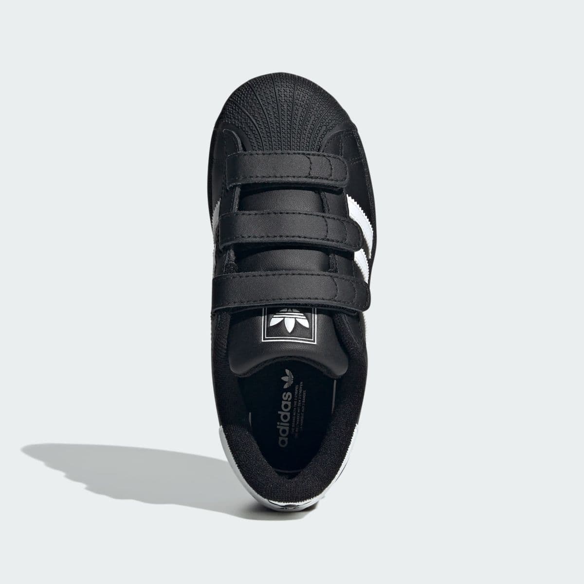 SUPERSTAR II COMFORT CLOSURE SHOES BLACK/WHITE