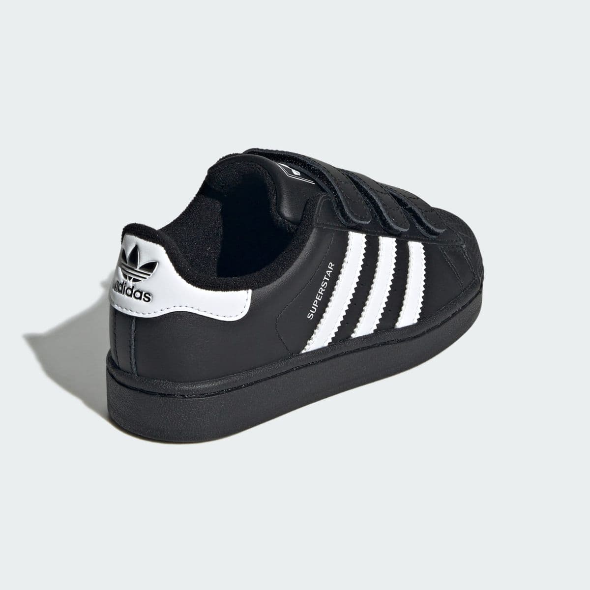 SUPERSTAR II COMFORT CLOSURE SHOES BLACK/WHITE