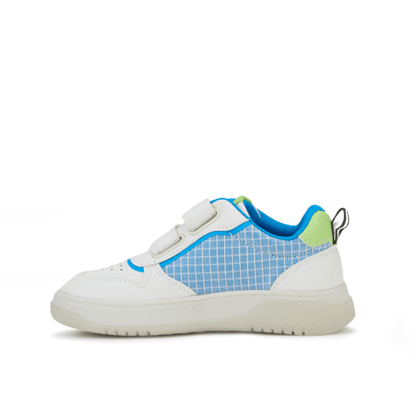 WHITE/LEMON SNEAKERS