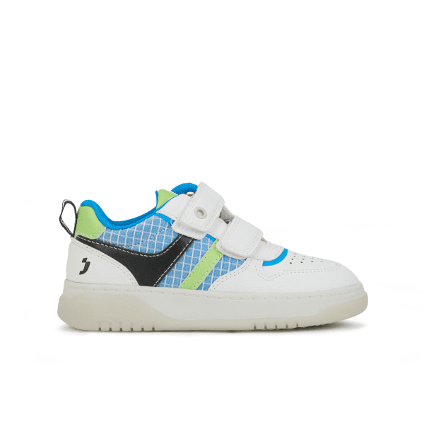 WHITE/LEMON SNEAKERS