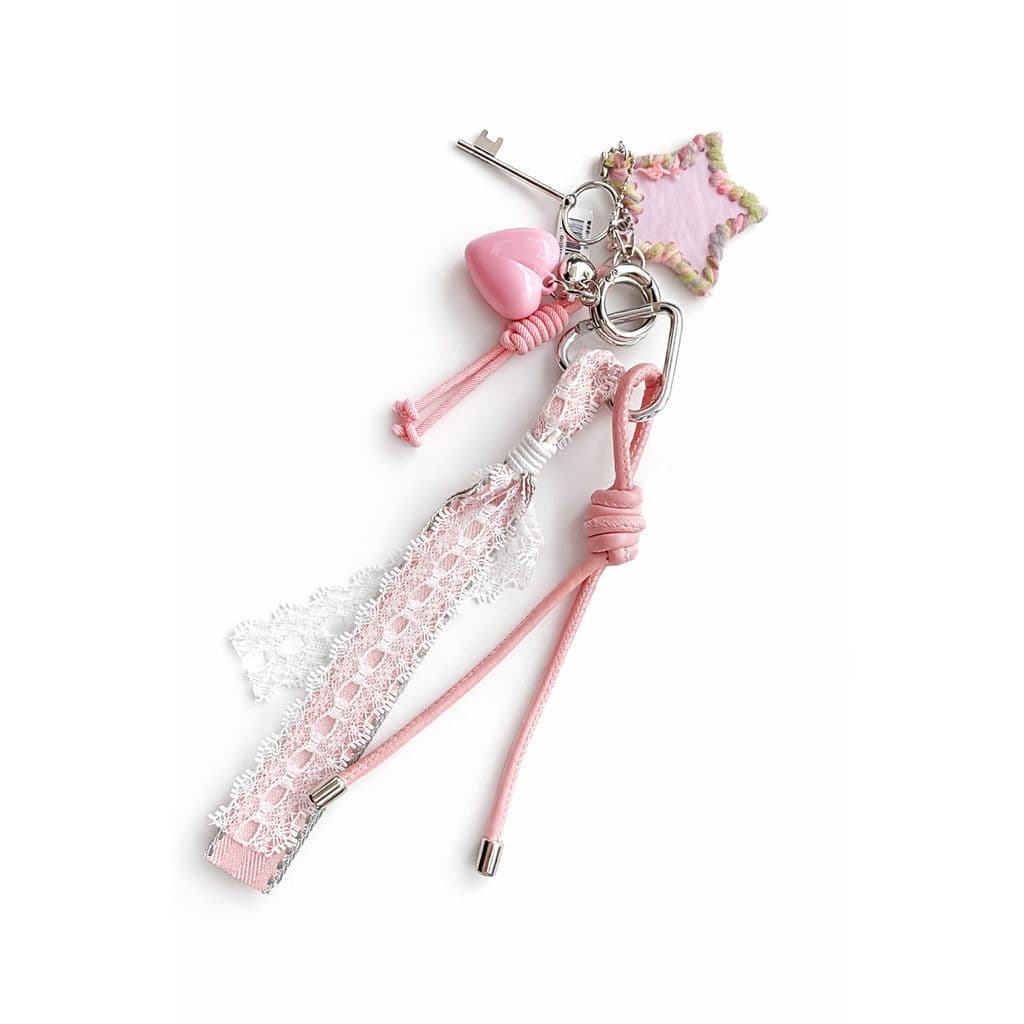 PINK BEAD STAR CHARMS Image