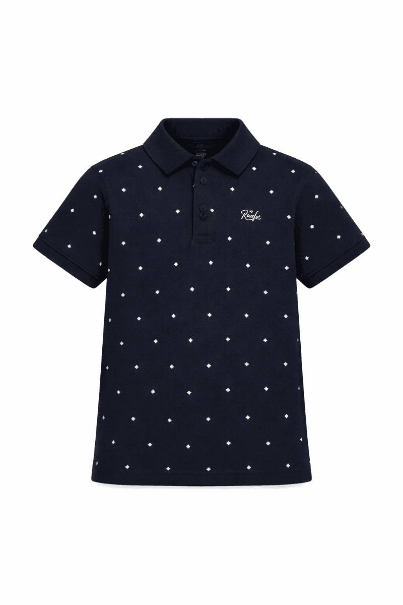 DARK BLUE S/S POLO TSHIRT Image