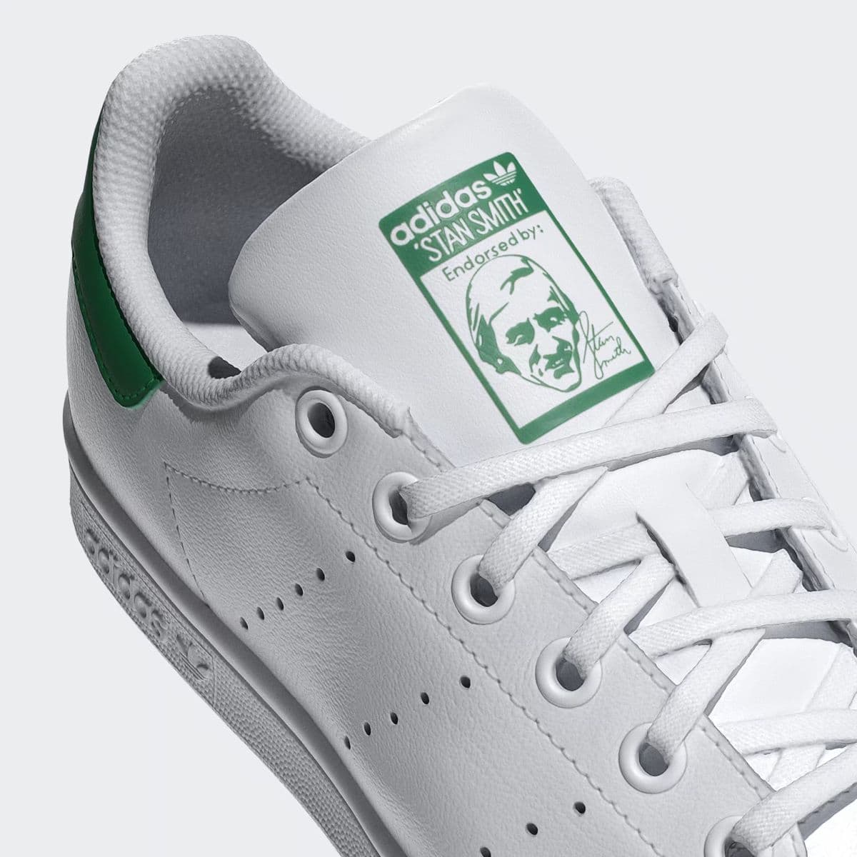 STAN SMITH SHOES - Cloud White /GREEN