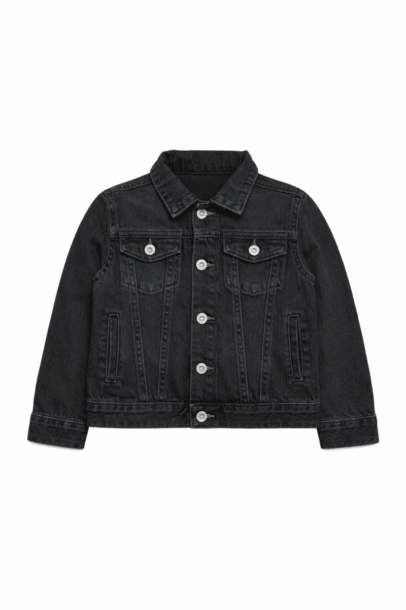 BLACK DENIM JACKET BIG Image